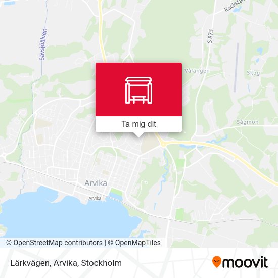 Lärkvägen, Arvika karta