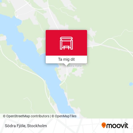Södra Fjöle karta