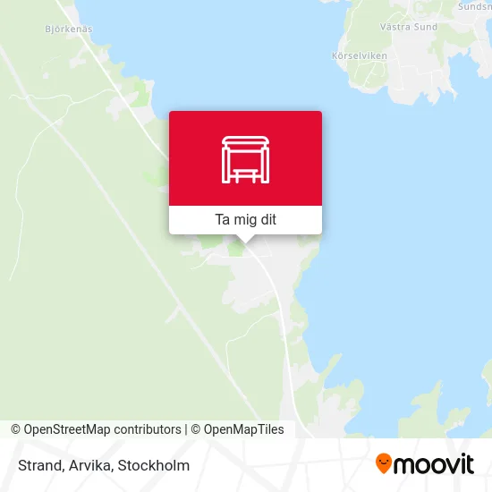 Strand, Arvika karta