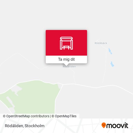 Rödåliden karta