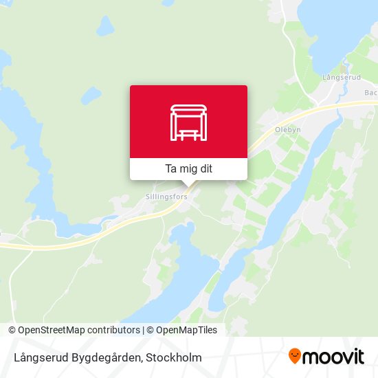 Långserud Bygdegården karta