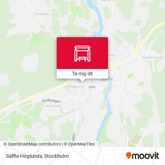 Säffle Höglunda karta