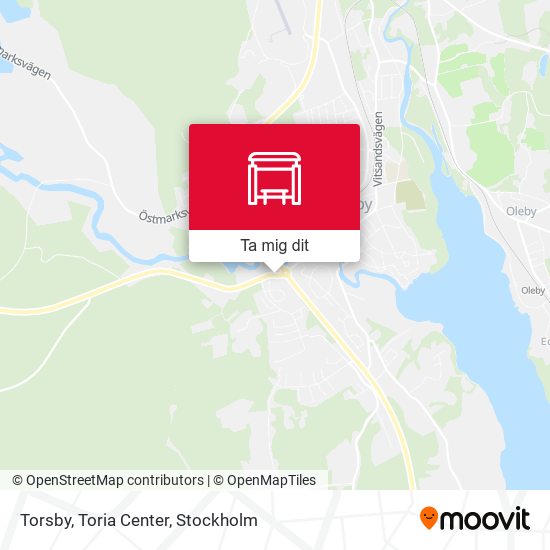 Torsby, Toria Center karta