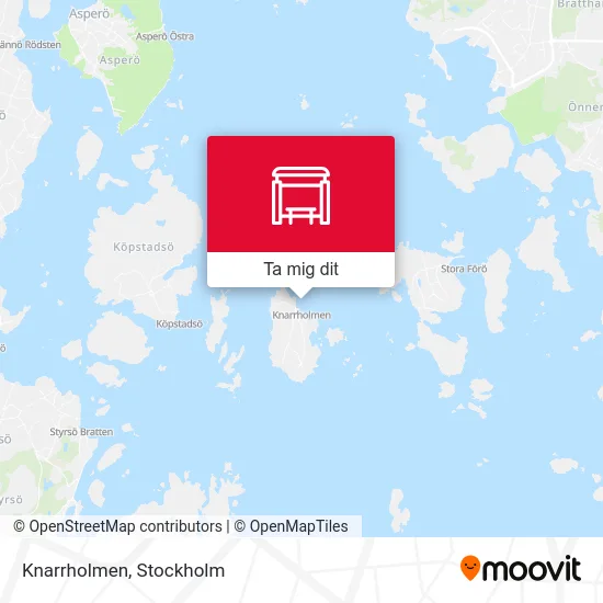 Knarrholmen karta