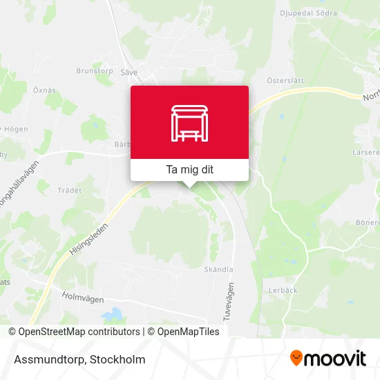 Assmundtorp karta