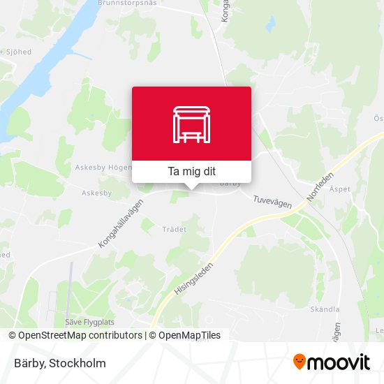 Bärby karta