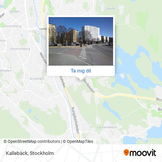 Kallebäck karta