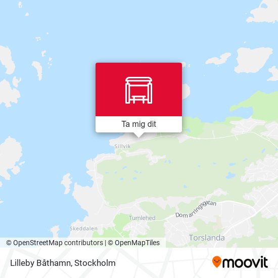 Lilleby Båthamn karta