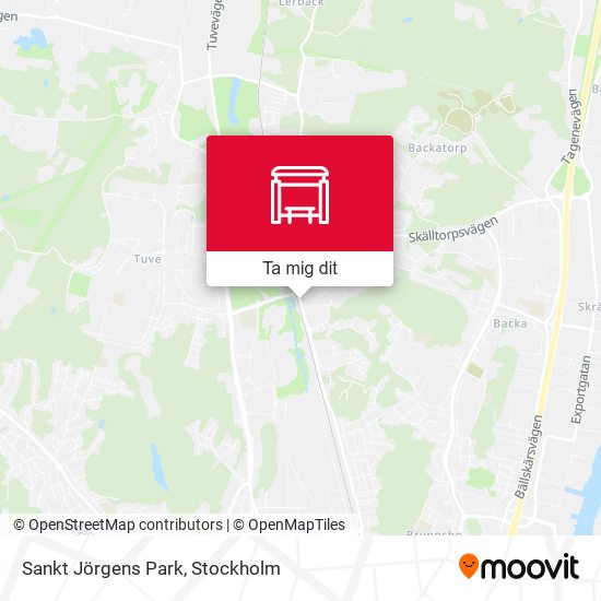 Sankt Jörgens Park karta
