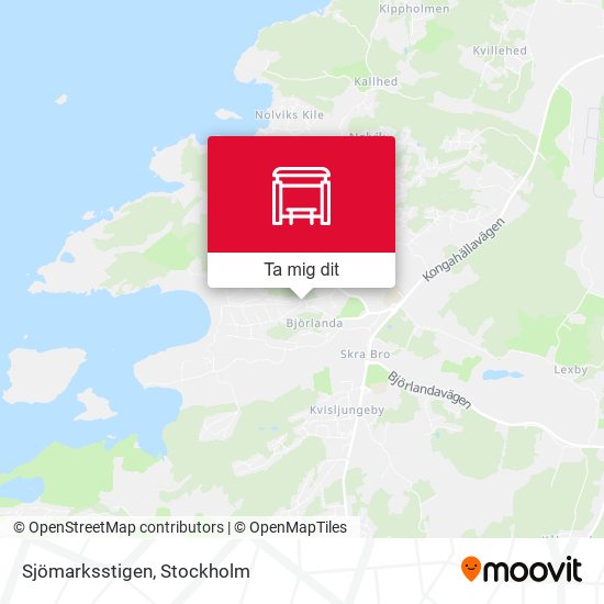 Sjömarksstigen karta