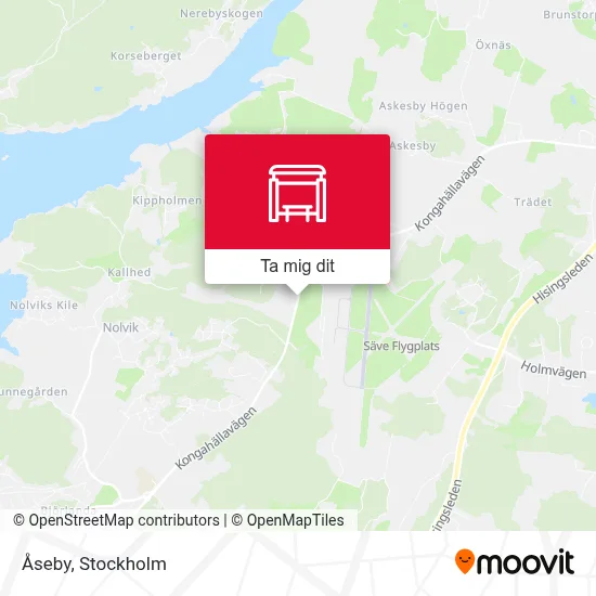 Åseby karta