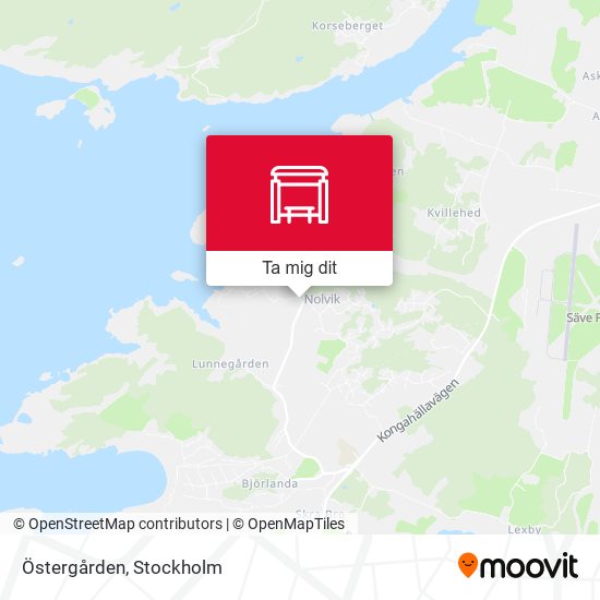 Östergården karta