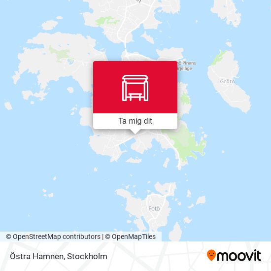 Östra Hamnen karta