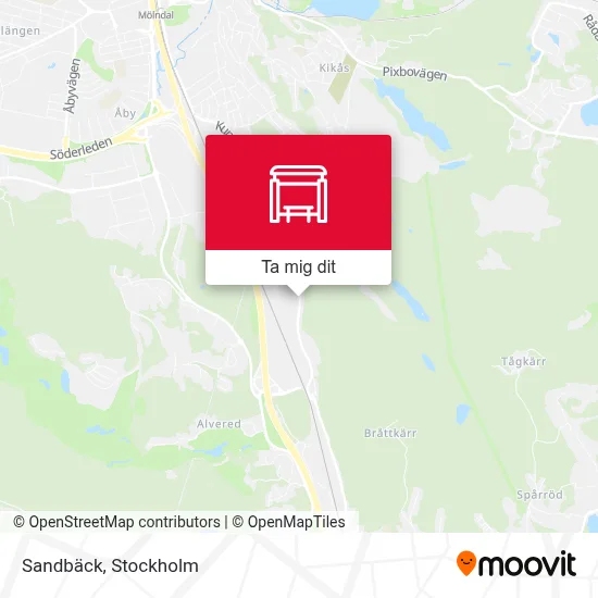 Sandbäck karta