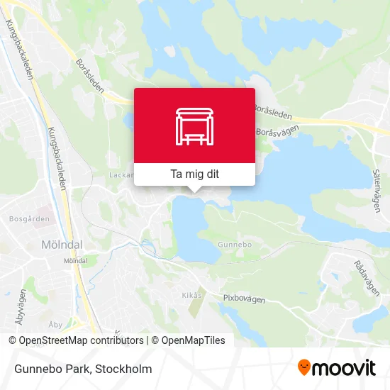 Gunnebo Park karta