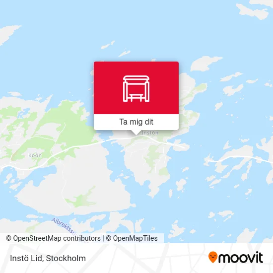 Instö Lid karta