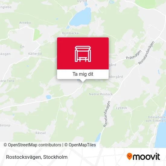 Rostocksvägen karta