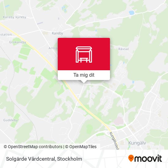 Solgärde Vårdcentral karta