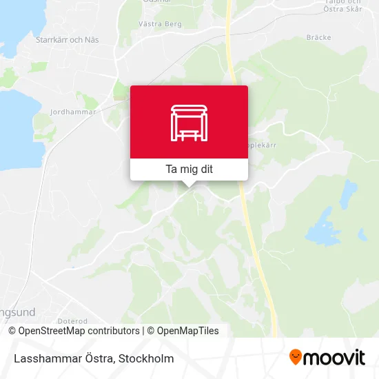 Lasshammar Östra karta