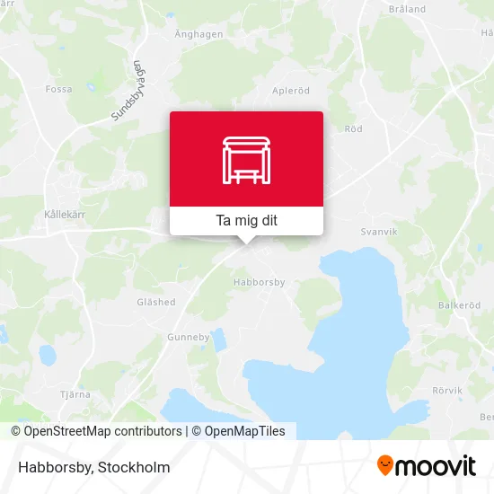 Habborsby karta
