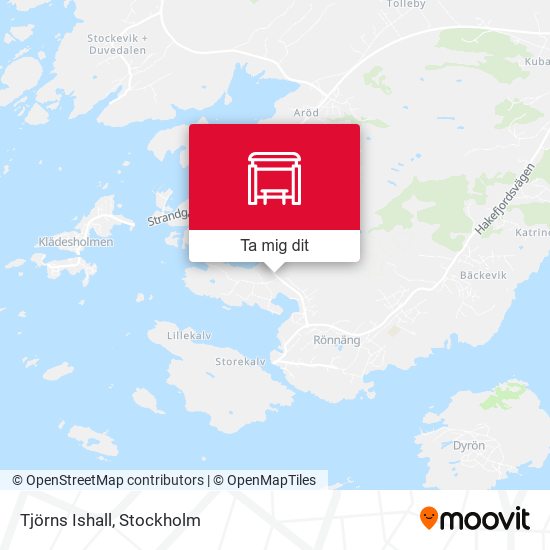 Tjörns Ishall karta