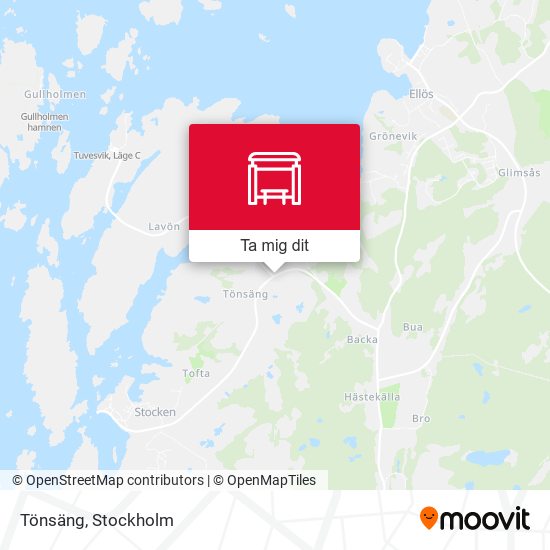 Tönsäng karta