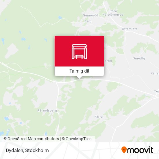 Dydalen karta