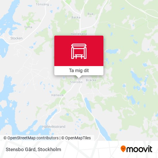 Stensbo Gård karta