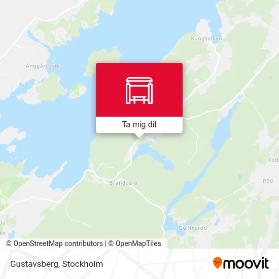 Gustavsberg karta