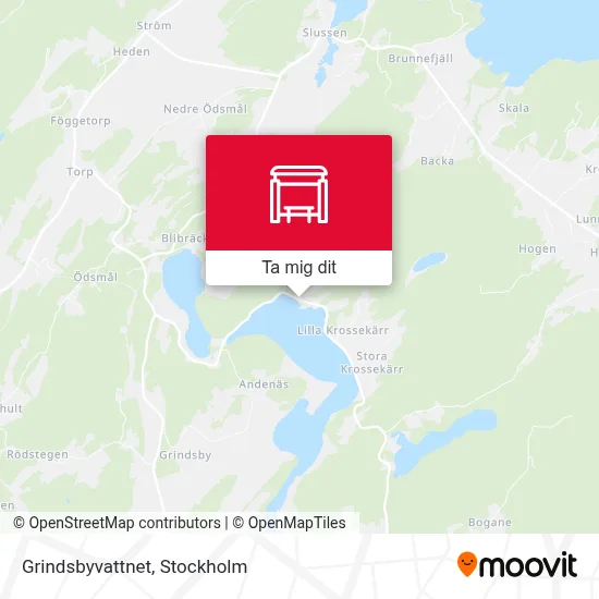 Grindsbyvattnet karta