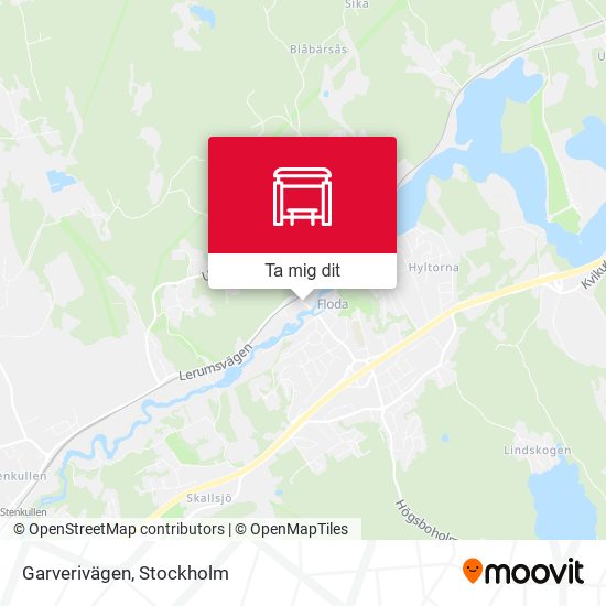 Garverivägen karta