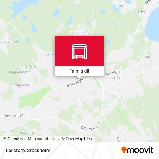 Lekstorp karta