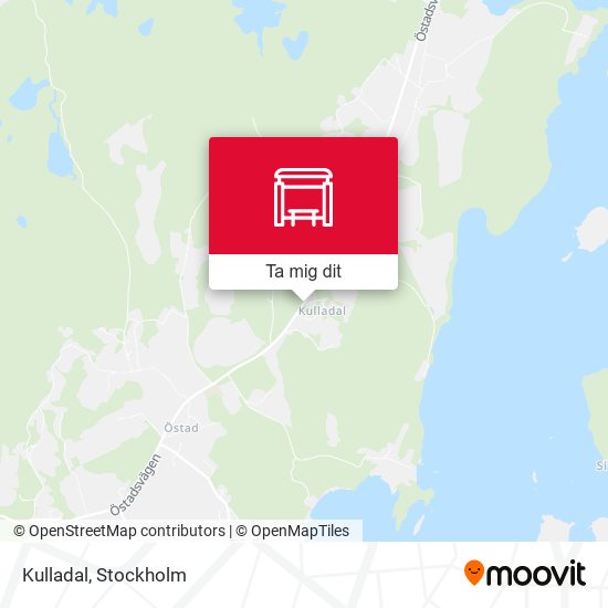 Kulladal karta