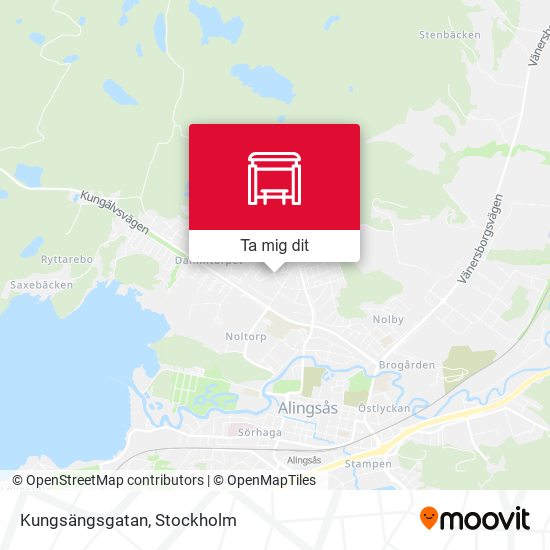 Kungsängsgatan karta