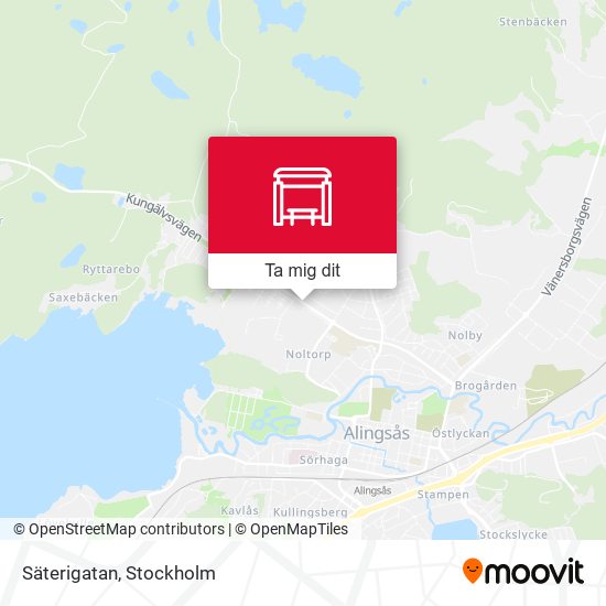 Säterigatan karta