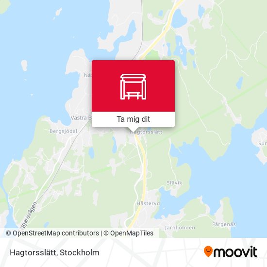 Hagtorsslätt karta