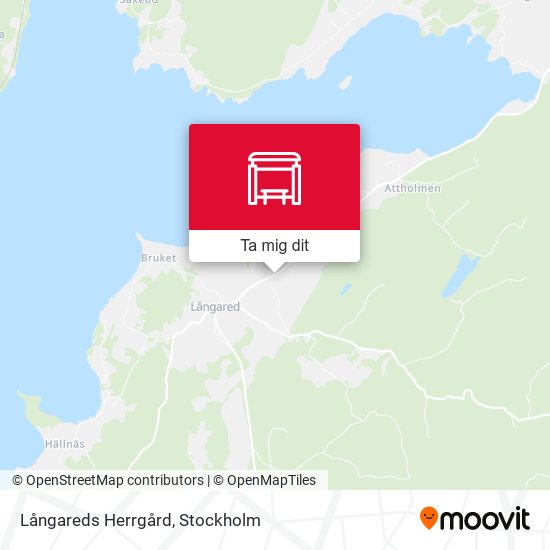 Långareds Herrgård karta
