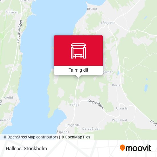 Hällnäs karta