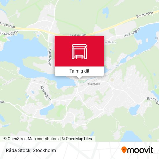 Råda Stock karta