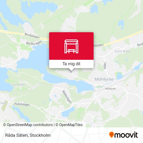 Råda Säteri karta