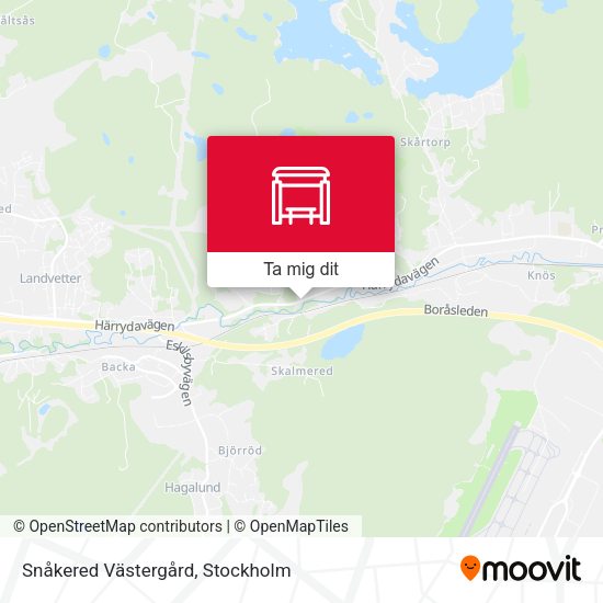 Snåkered Västergård karta