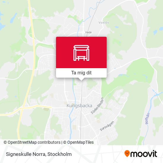 Signeskulle Norra karta