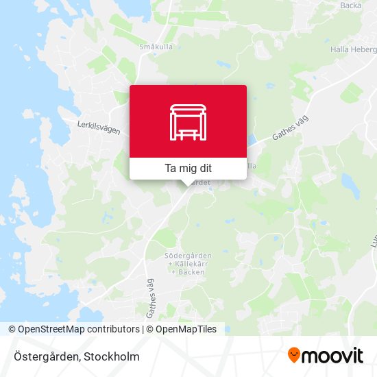 Östergården karta
