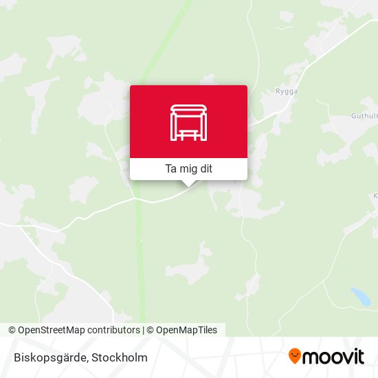 Biskopsgärde karta