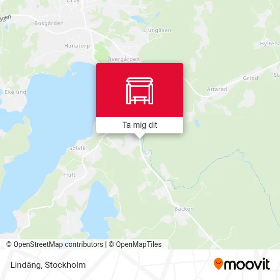 Lindäng karta