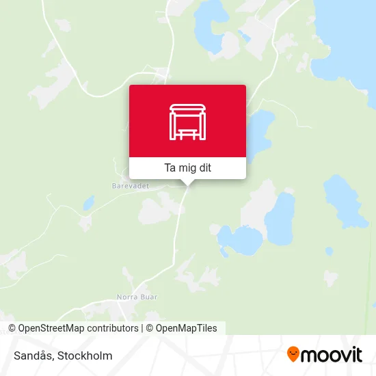 Sandås karta