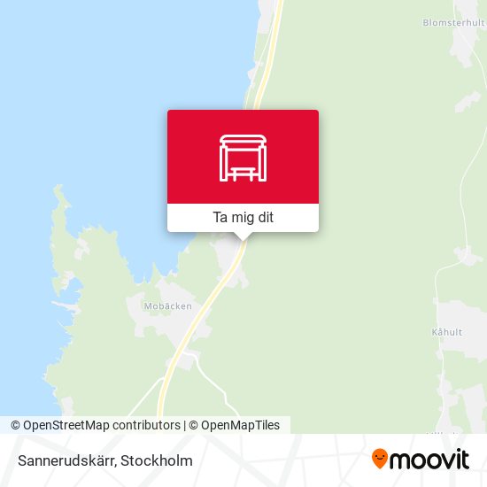 Sannerudskärr karta