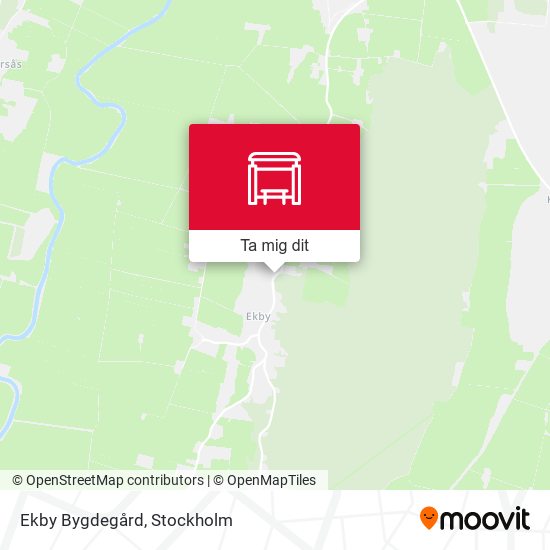 Ekby Bygdegård karta