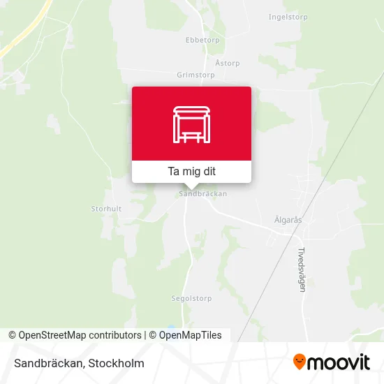 Sandbräckan karta