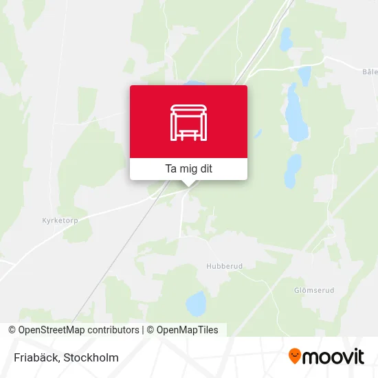 Friabäck karta